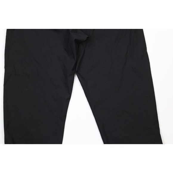 Vintage 90s InSport Mens Large Waterproof Cuffed Joggers Jogger Pants Black USA - Picture 11 of 12
